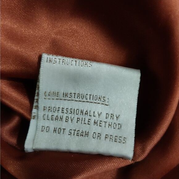 JONES NEW YORK! OMBRE TAUPE BROWN LUXURIOUS FAUX MINK FUR COAT, JACKET! SZ M - Picture 9 of 10